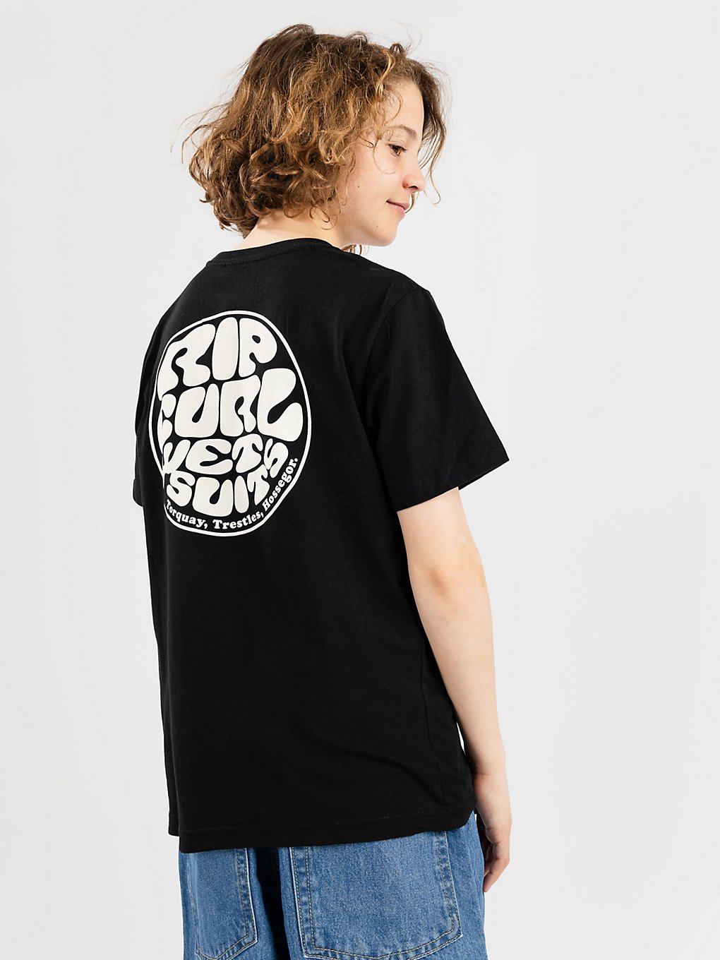 Rip Curl Wetsuit Icon T-Shirt zwart
