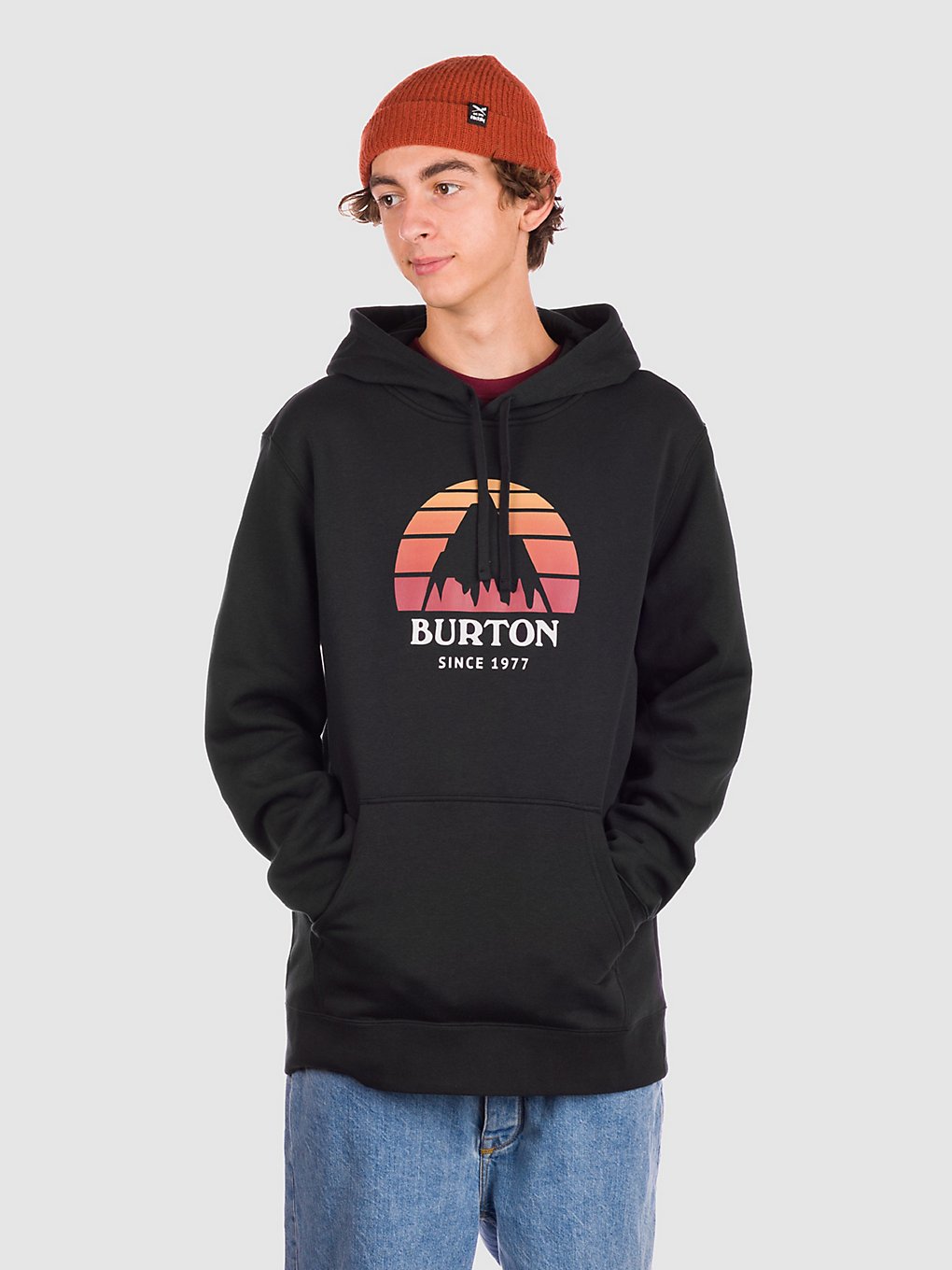 Burton Underhill Hoodie zwart