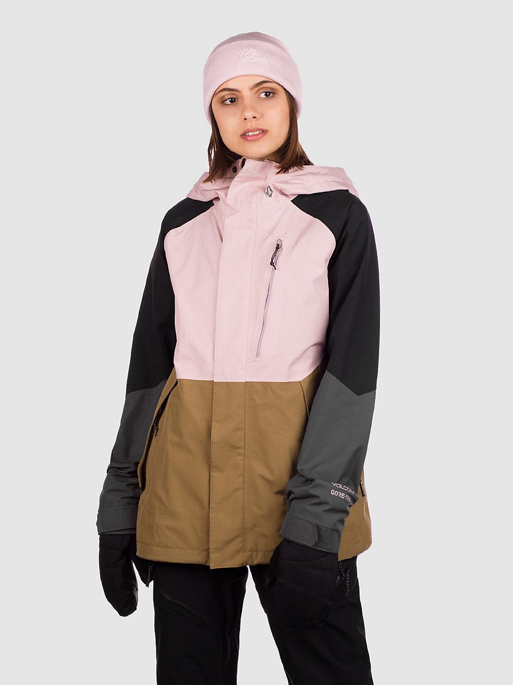 Volcom Aris Insulated Gore-Tex Jas bruin