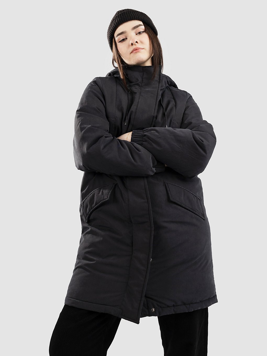 Volcom Sleepi Puff Parka zwart