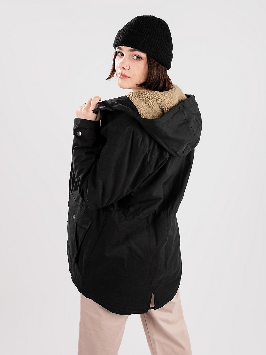 Volcom Walk On By 5K Parka zwart