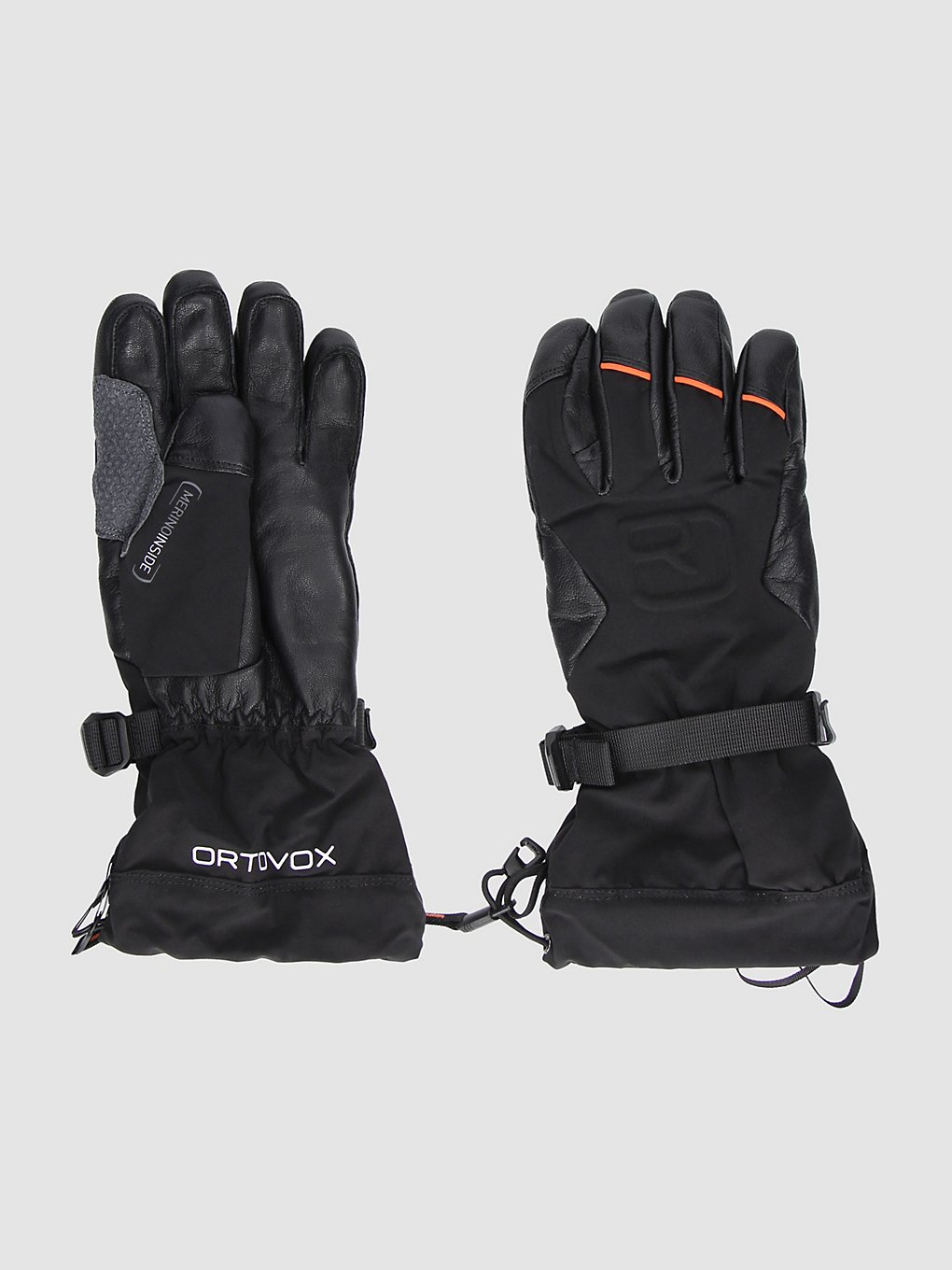 Ortovox Merino Freeride Handschoenen zwart