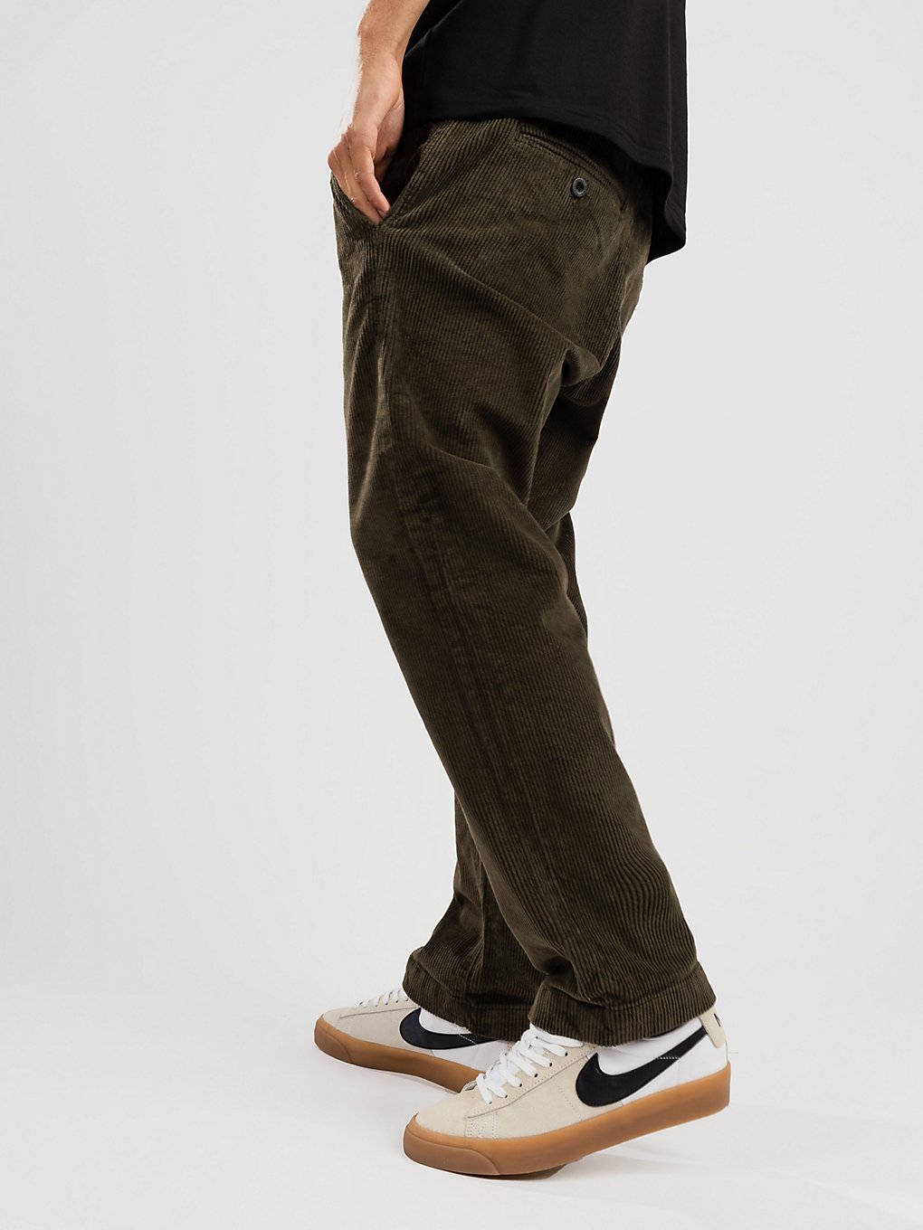 REELL Reflex Loose Chino Broek groen