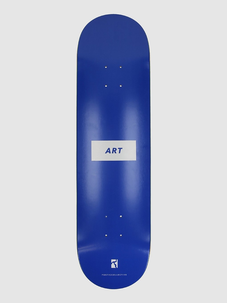 Poetic Collective Art 8.25″ Skateboard deck blauw