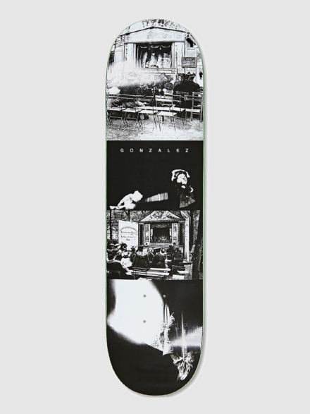 Polar Skate Roman Gonzalez Champs Elyses 8.25" Skateboard deck zwart