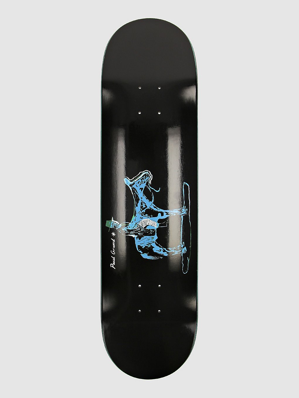 Polar Skate Paul Grund Rider 8.125" Skateboard deck zwart