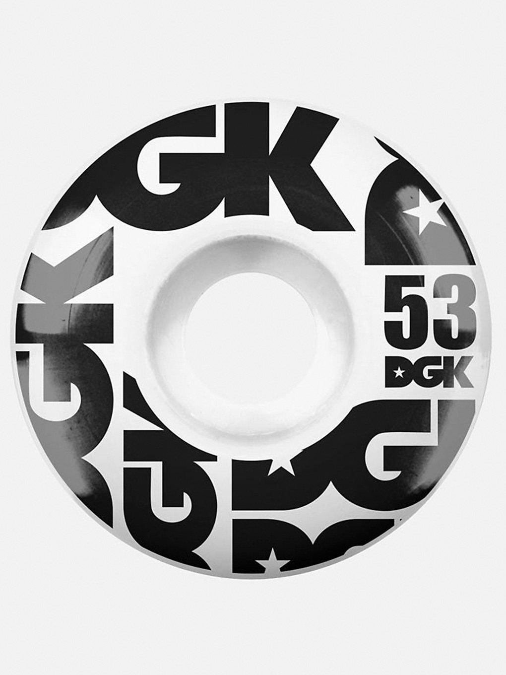DGK Street Formula 53mm Wielen wit