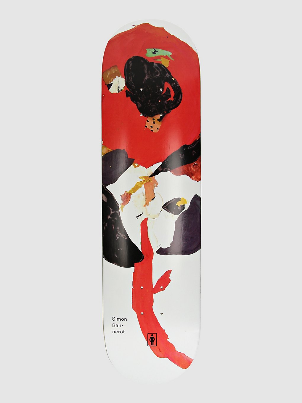 Girl Bannerot Blooming 8.25" Skateboard deck wit