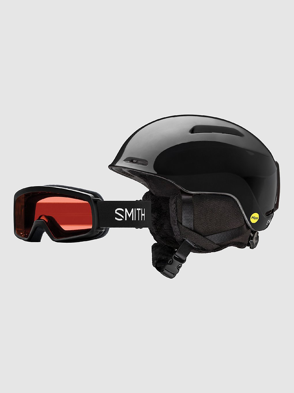 Smith Glide MIPS/Gambler Helm zwart