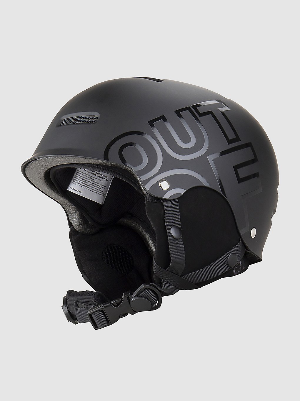Out Of Wipeout Helm zwart