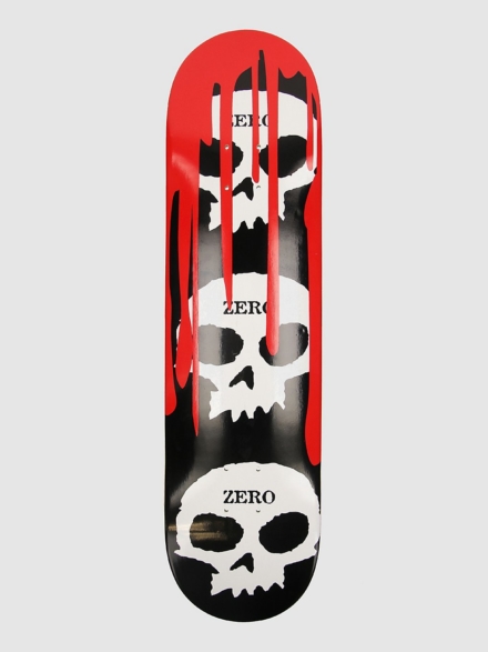 Zero 3 Skull Blood 8.0" Skateboard deck zwart