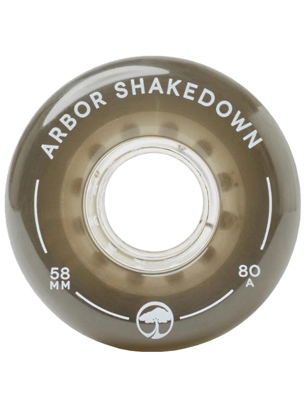 Arbor Shakedown 80a 58mm Wheels zwart