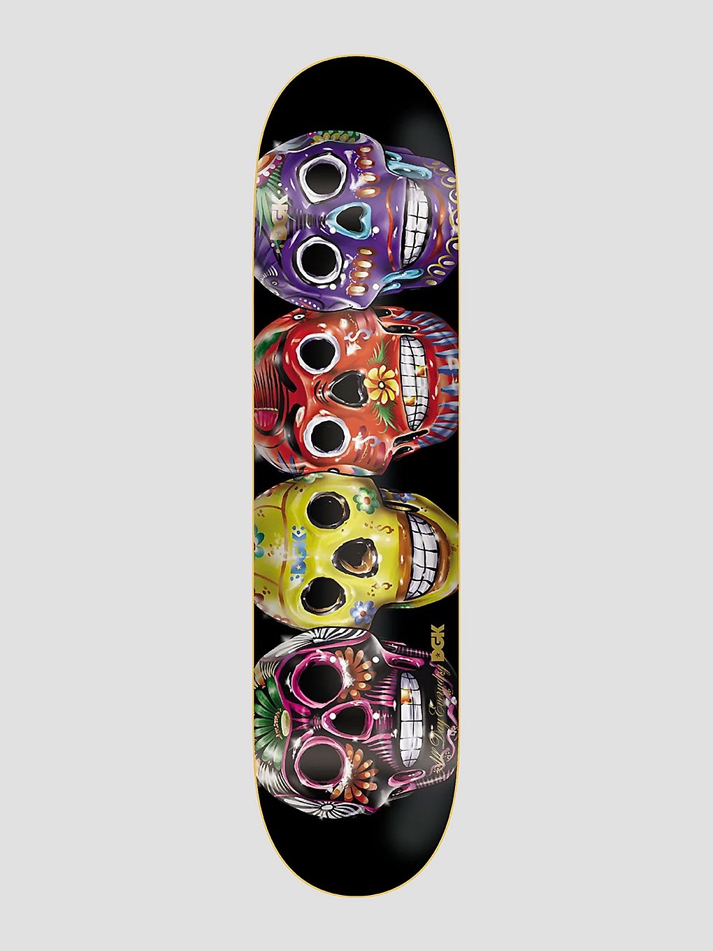 DGK Muertos 8.06" Skateboard deck zwart