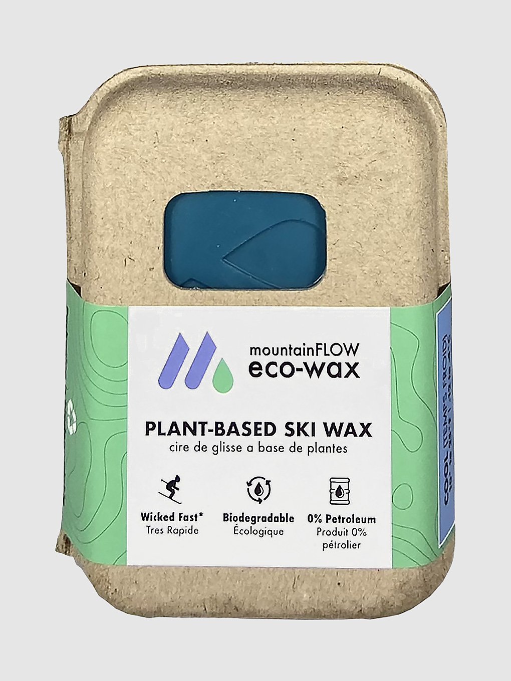 Mountain Flow Hot Cool (-12/-4C) 130G Wax blauw