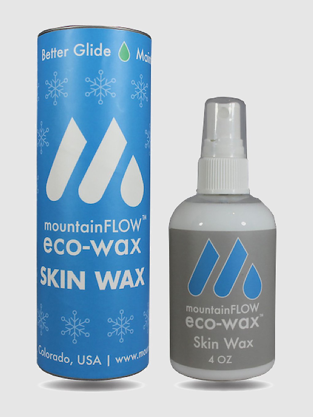 Mountain Flow Skin (Spray) 120G Wax blauw