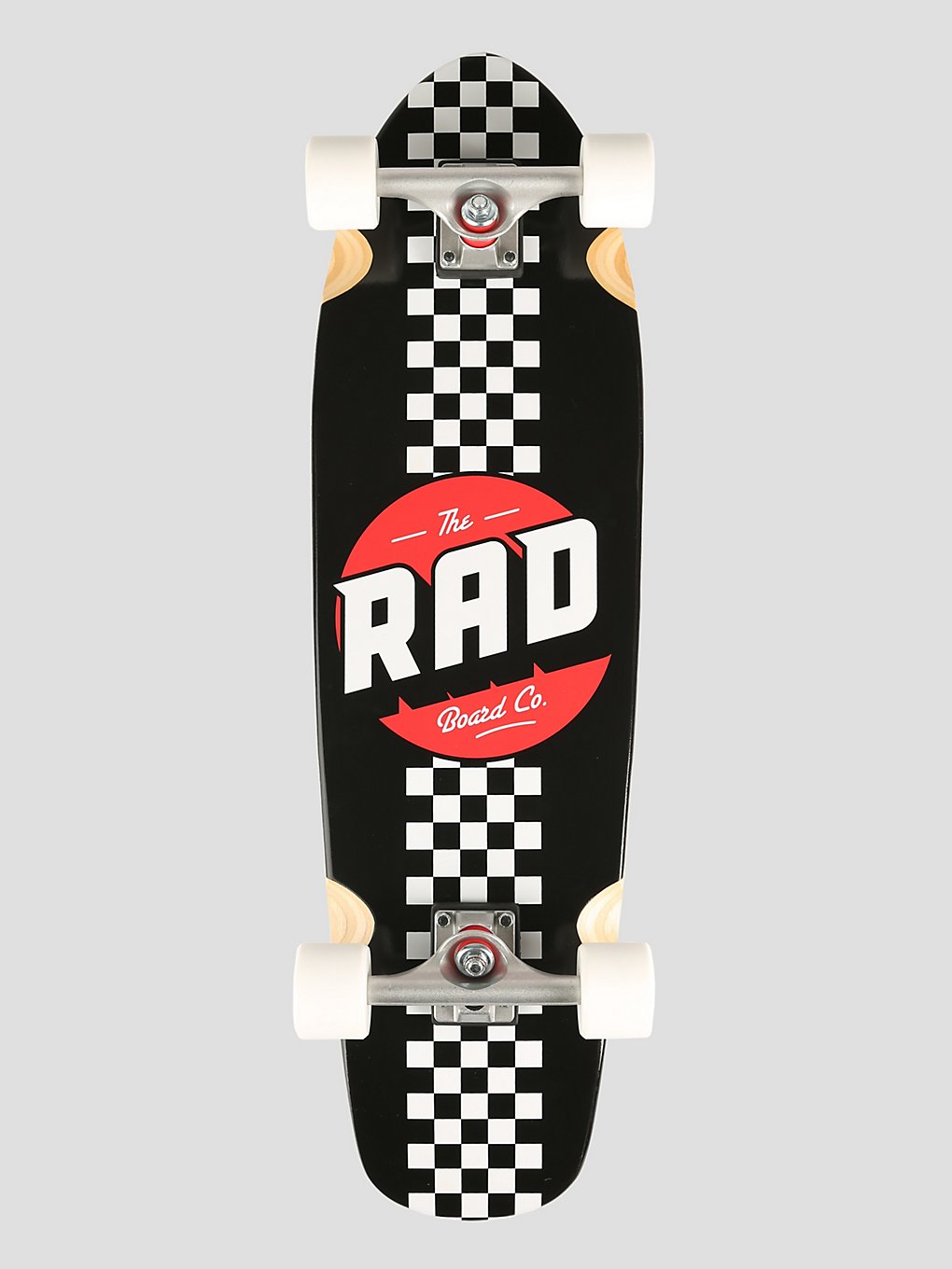 RAD Board Co. Cali Checker Stripe 9.125" Complete zwart