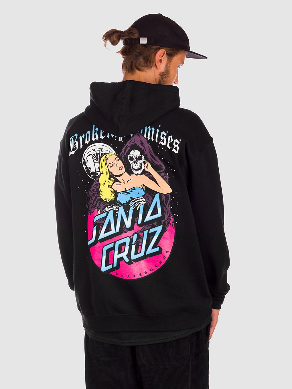 Broken Promises Smother Hoodie zwart