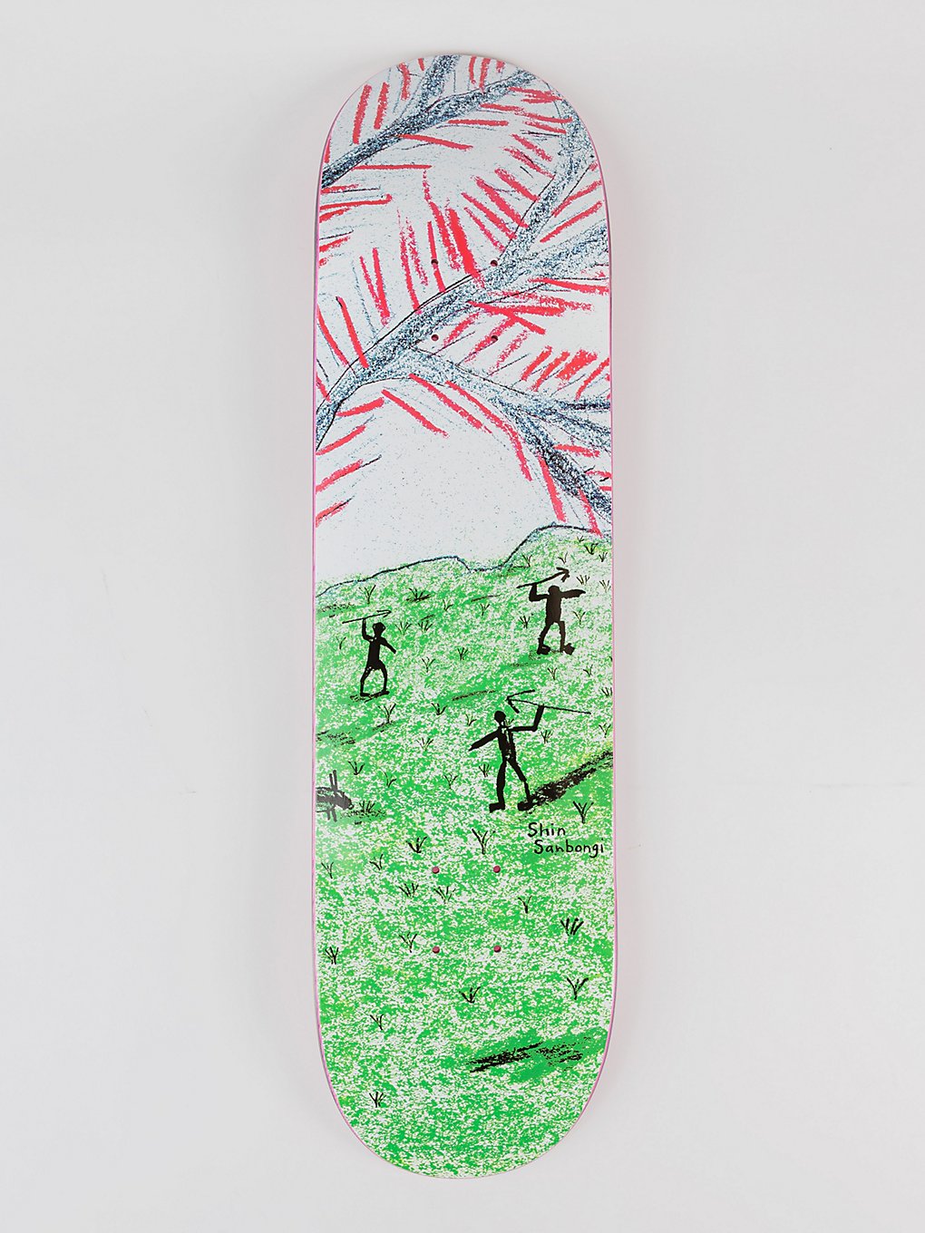 Polar Skate Shin Sanbongi 8.25" Skateboard deck patroon