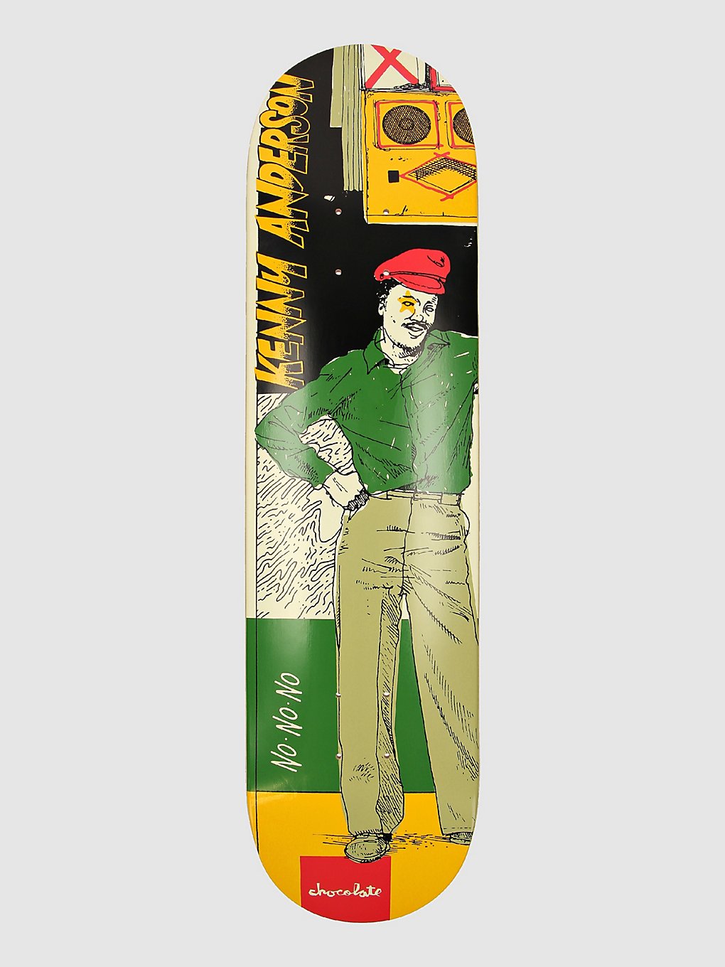 Chocolate Anderson Sound System 8" Skateboard deck patroon