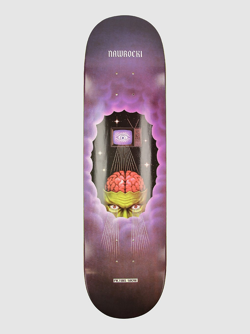 Picture Show Nawrocki Wavelengths 8.25" Skateboard deck patroon