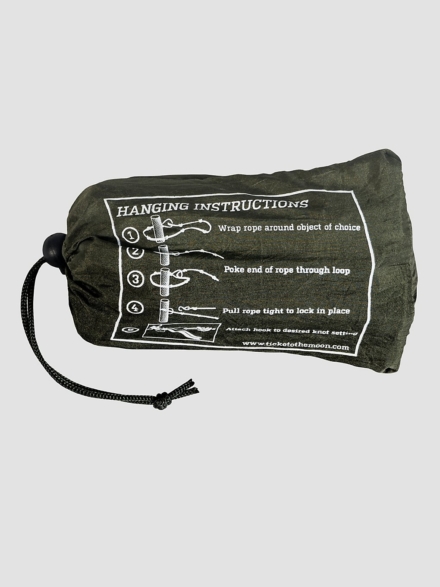 Ticket To The Moon Nautical 1 Set Of 2 (2x240cm) Hammock Ropes zwart