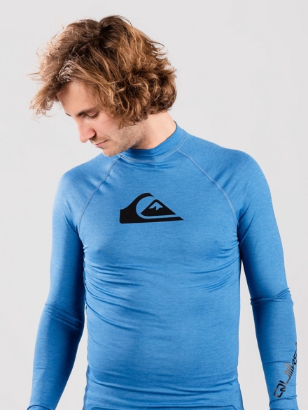 Quiksilver All Time Longsleeve Lycra blauw