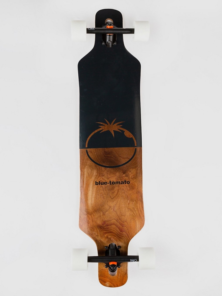 Blue Tomato Logo 39″ Longboard Complete zwart