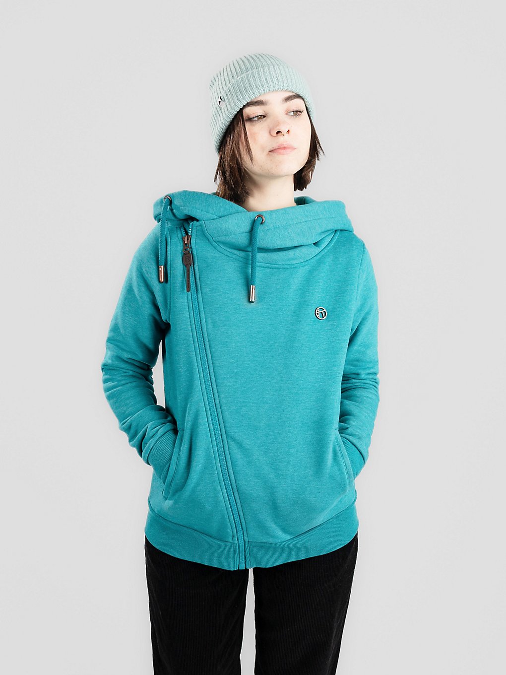 Kazane Marte Zip Hoodie blauw