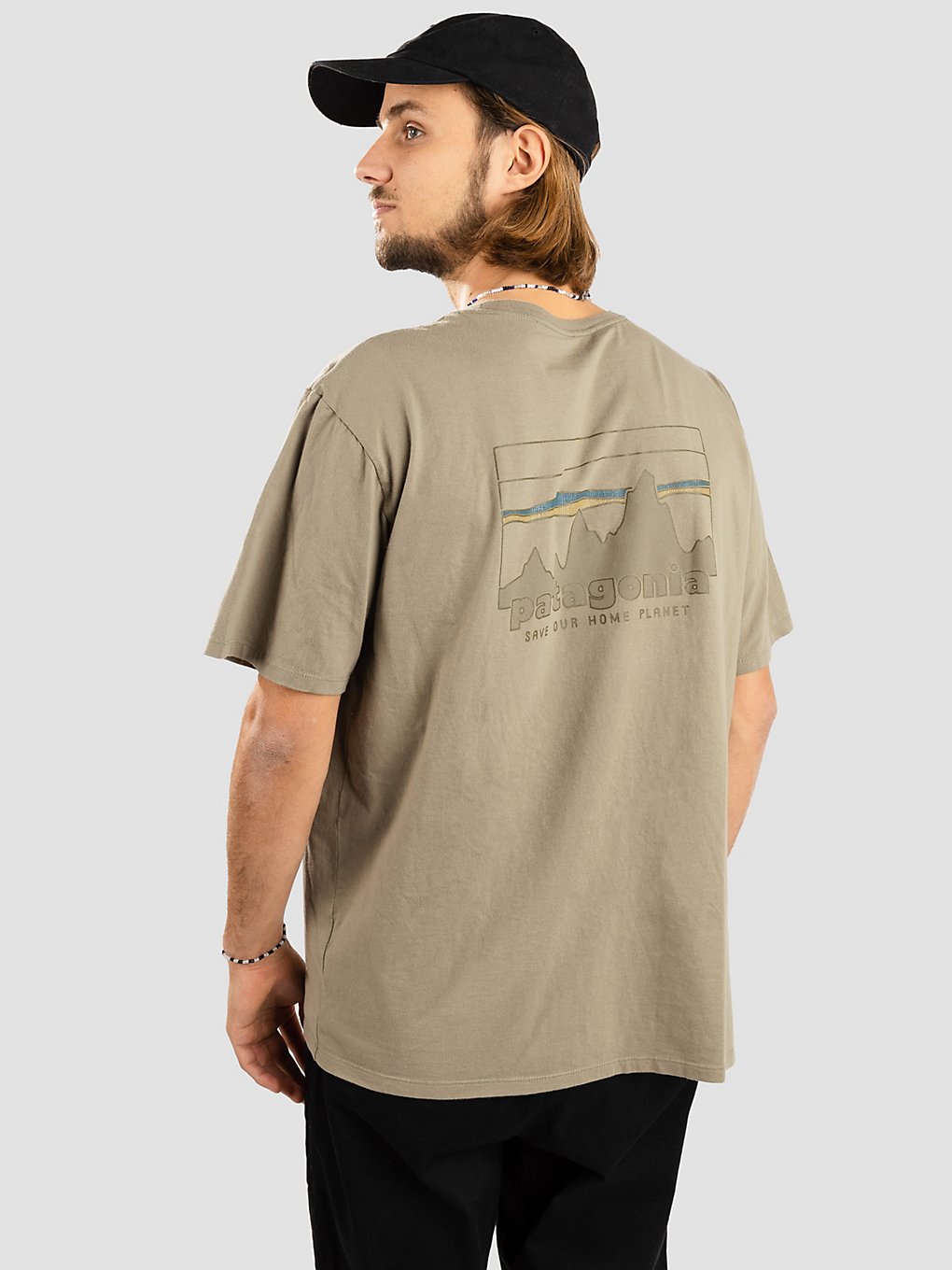 Patagonia 73 Skyline Organic T-Shirt groen