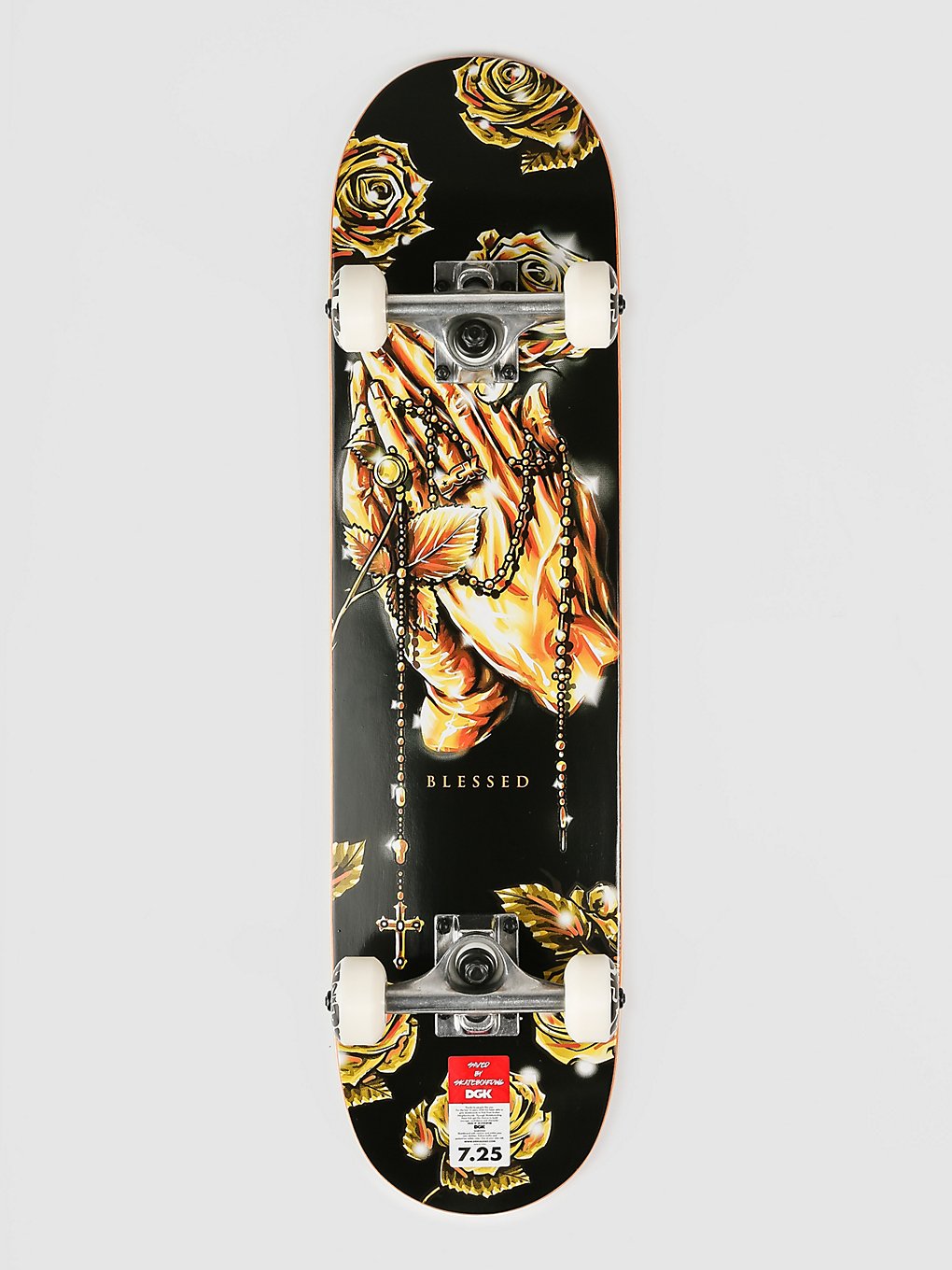 DGK Blessed Mini 7.25" Complete zwart