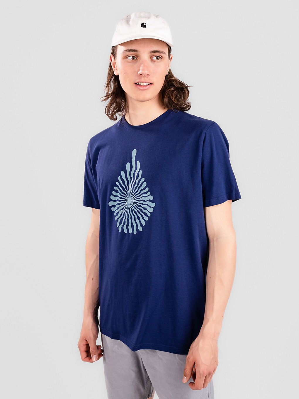 Volcom Vibey Stone Fty T-Shirt blauw