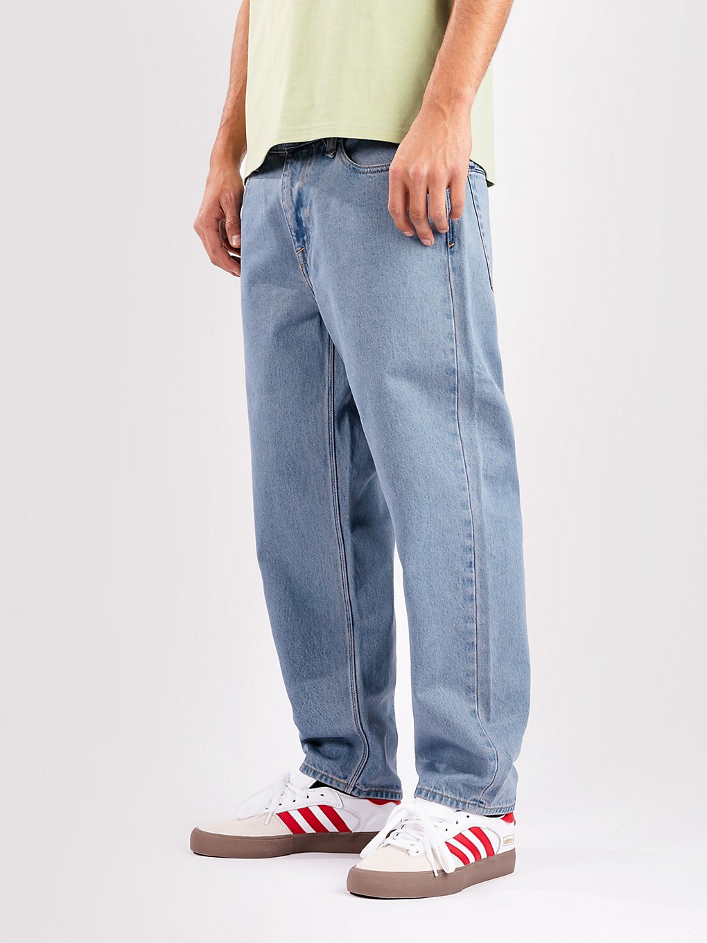 Volcom Modown Tapered Denim Jeans blauw