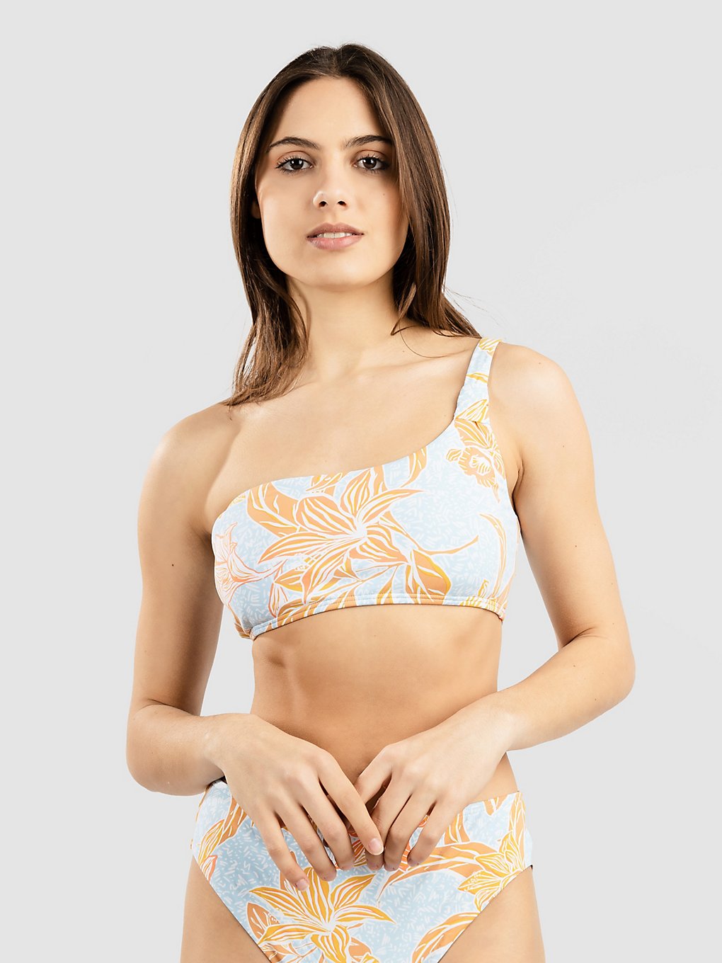 Roxy Island In The Sun Asym Bikini top patroon