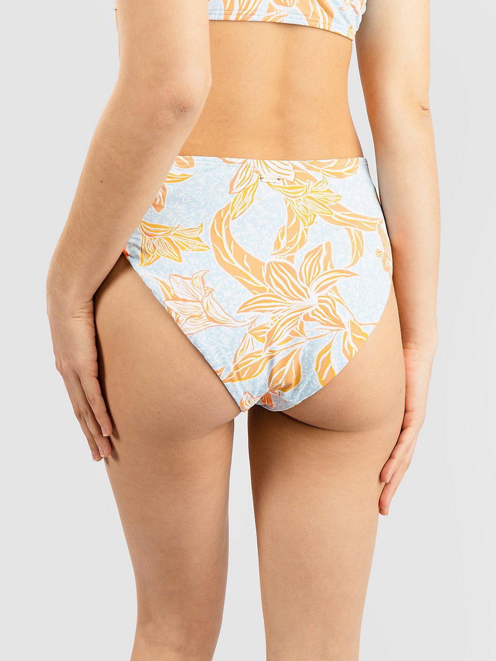 Roxy Island In The Sun Mod Mid Waist Bikini broek patroon