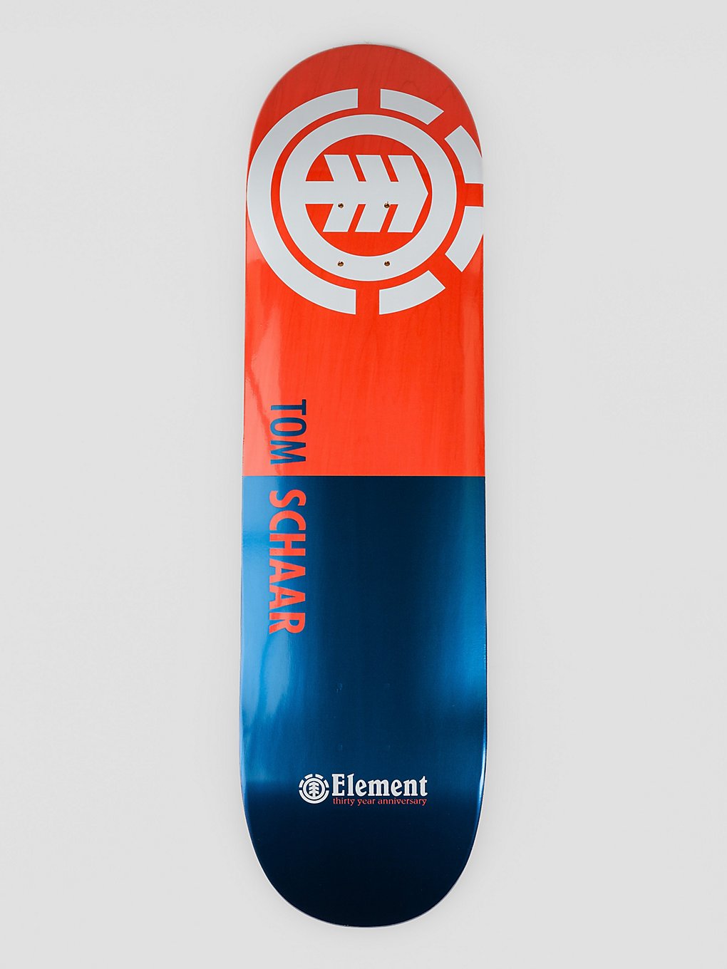 Element Squared 30 Schaar 8.6" Skateboard deck rood