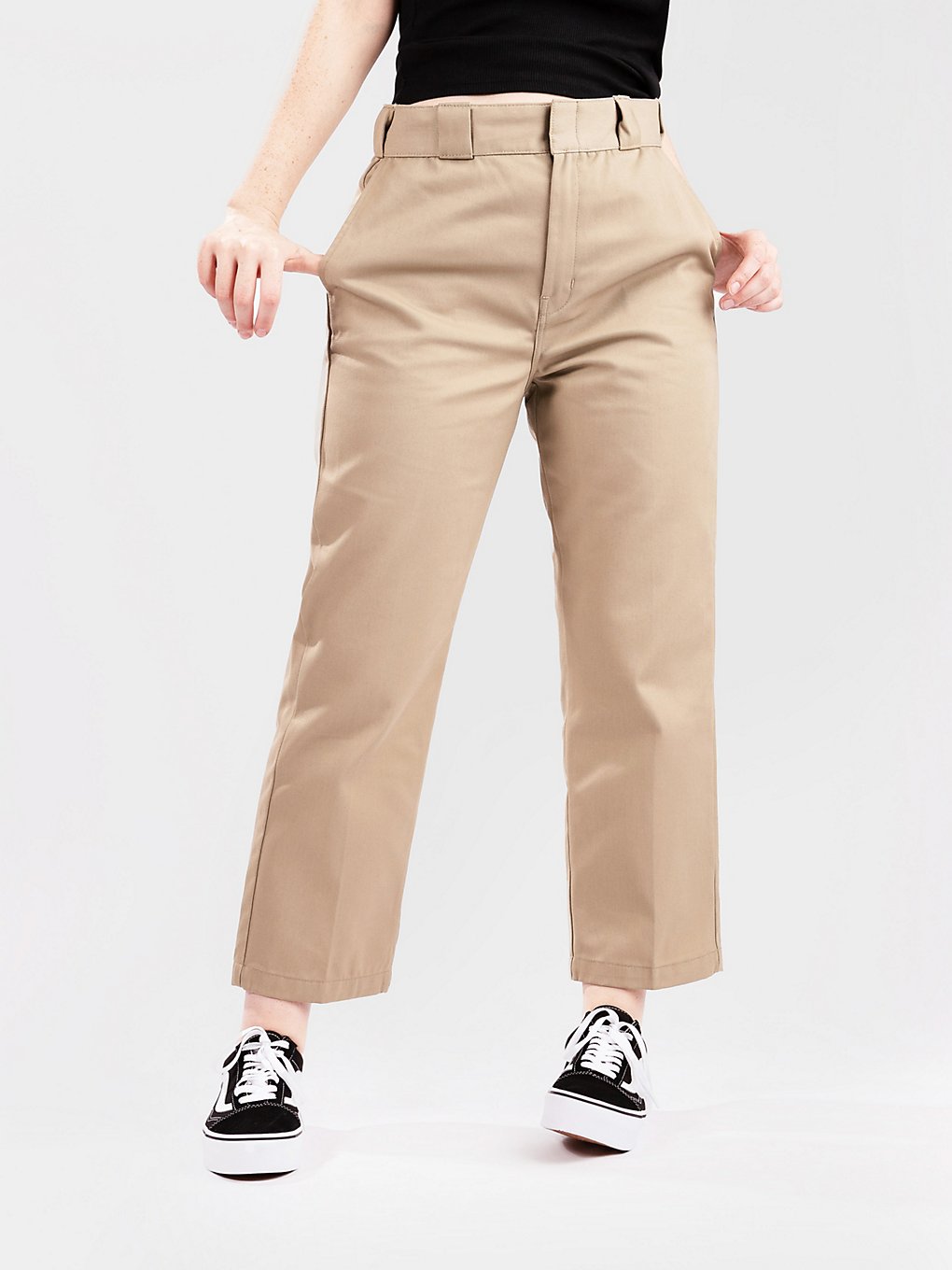 Dickies 874 Cropped Rec Broek bruin