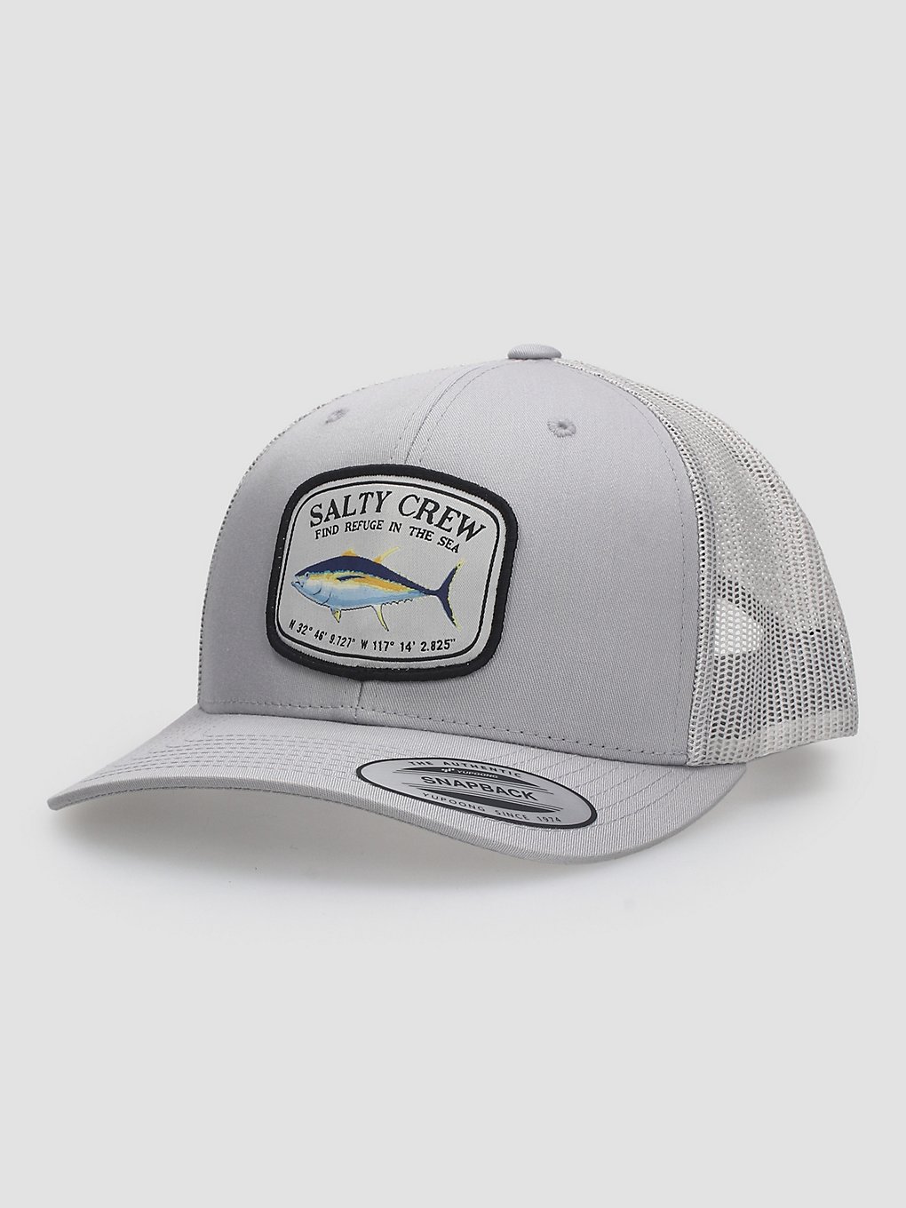 Salty Crew Pacific Retro Trucker petje grijs