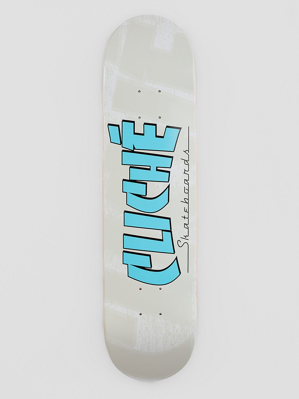 Cliché Banco 7.75" Skateboard deck grijs