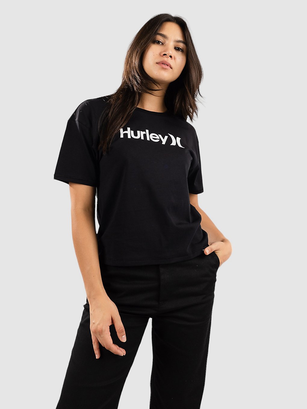 Hurley Oceancare One & Only T-Shirt zwart