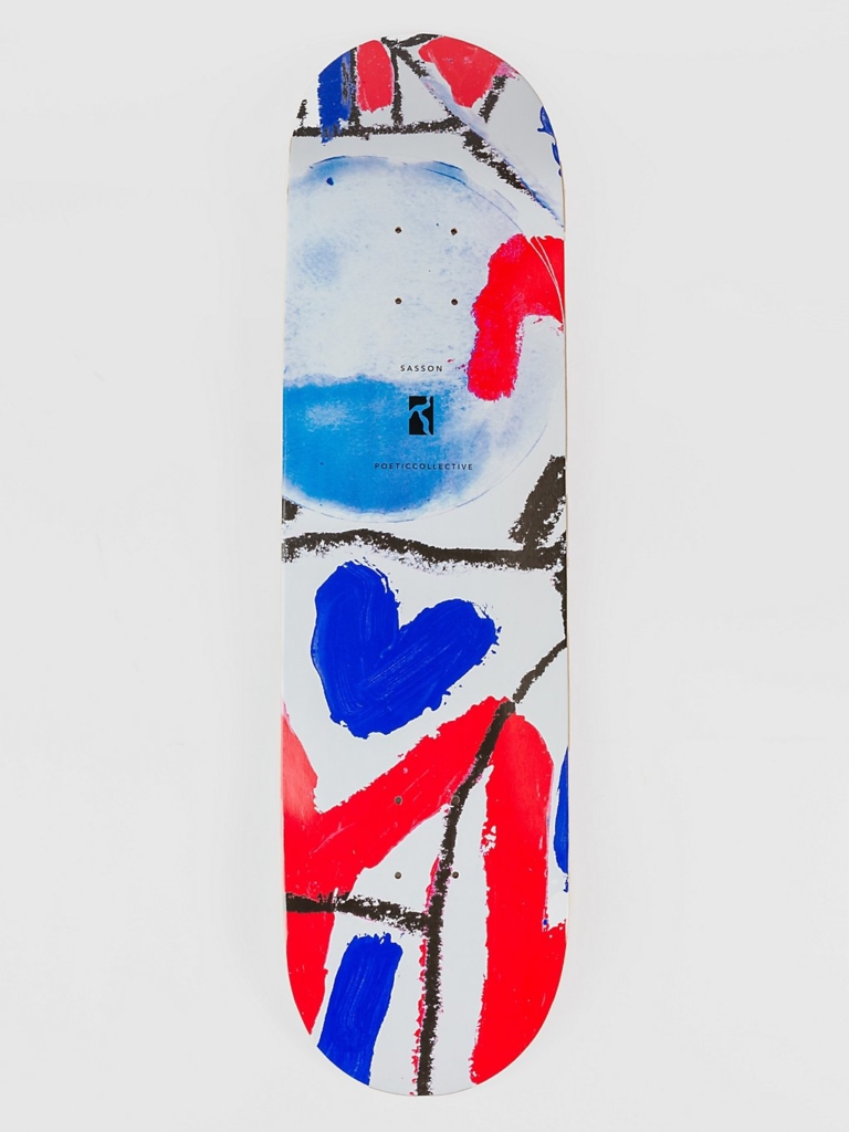 Poetic Collective Sasson 8.375″ Skateboard deck wit