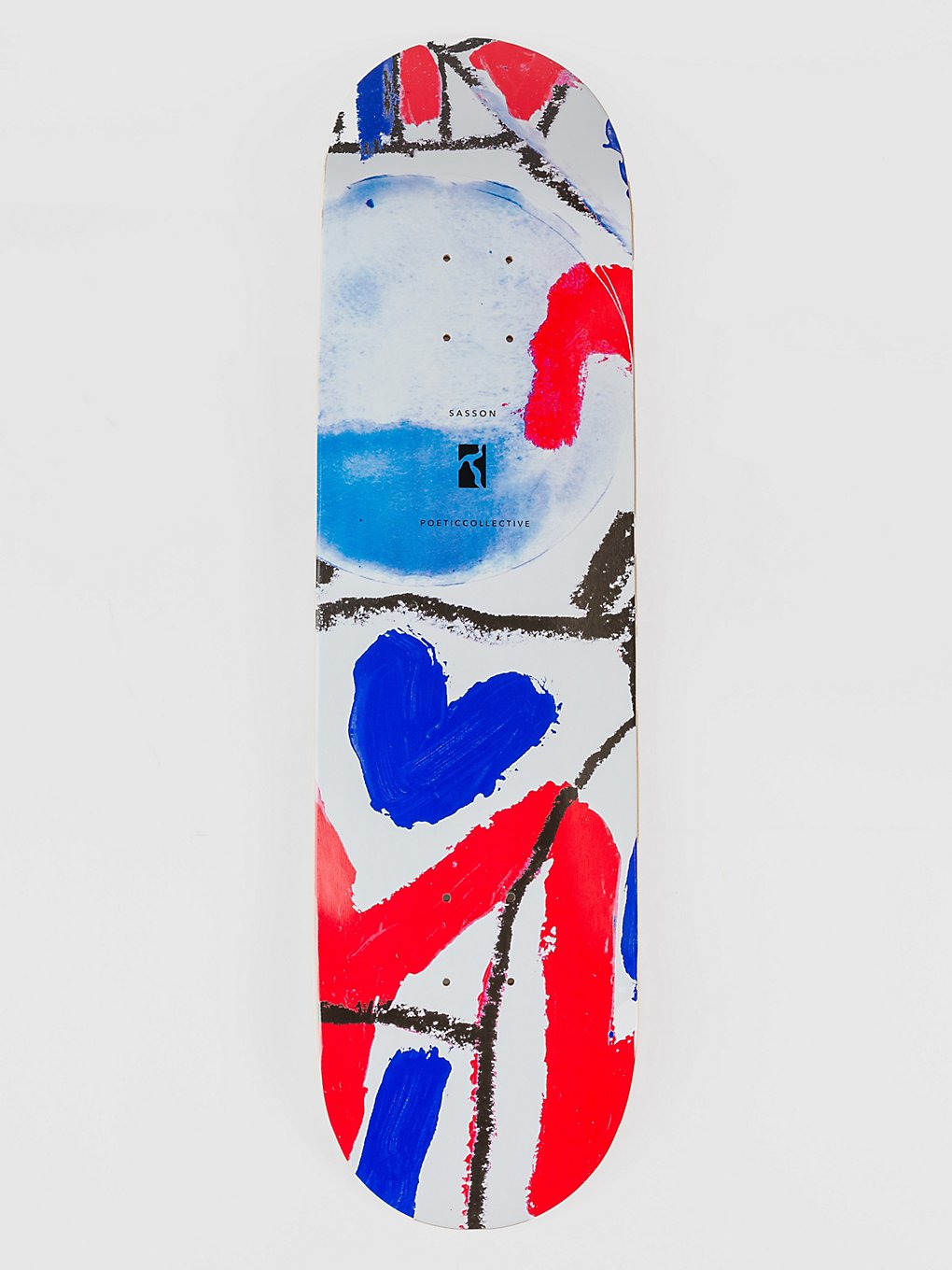 Poetic Collective Sasson 8.375" Skateboard deck wit