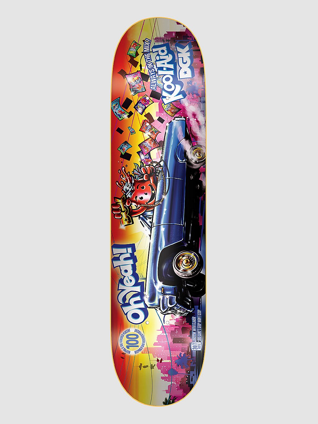 DGK X Kool-Aid In the Mix 7.9" Skateboard deck patroon