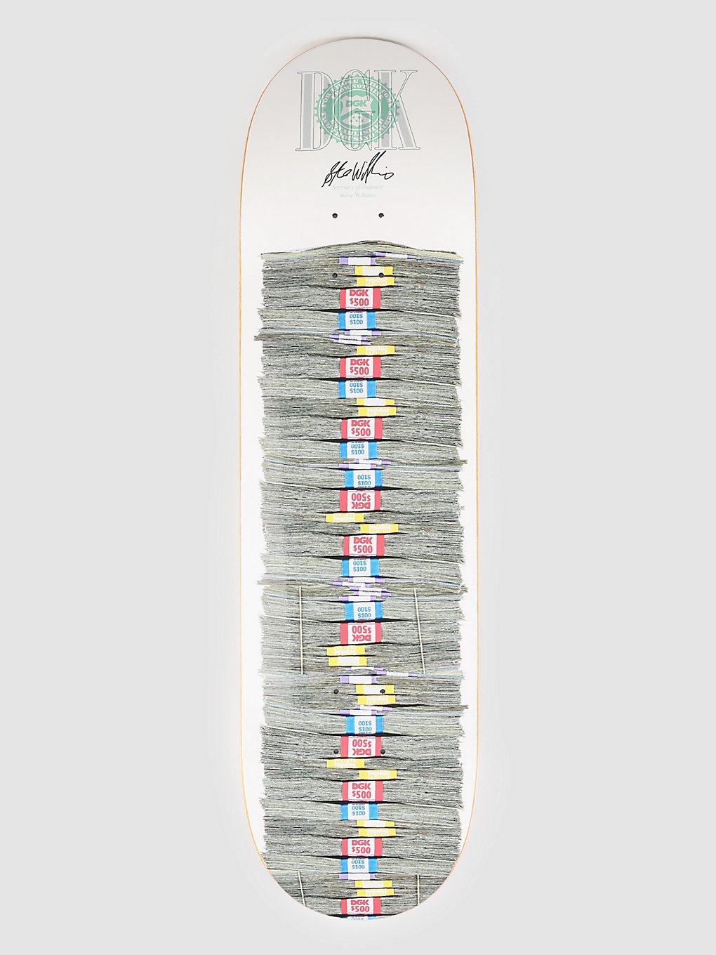 DGK Stacked Up Williams 8.38" Skateboard deck wit