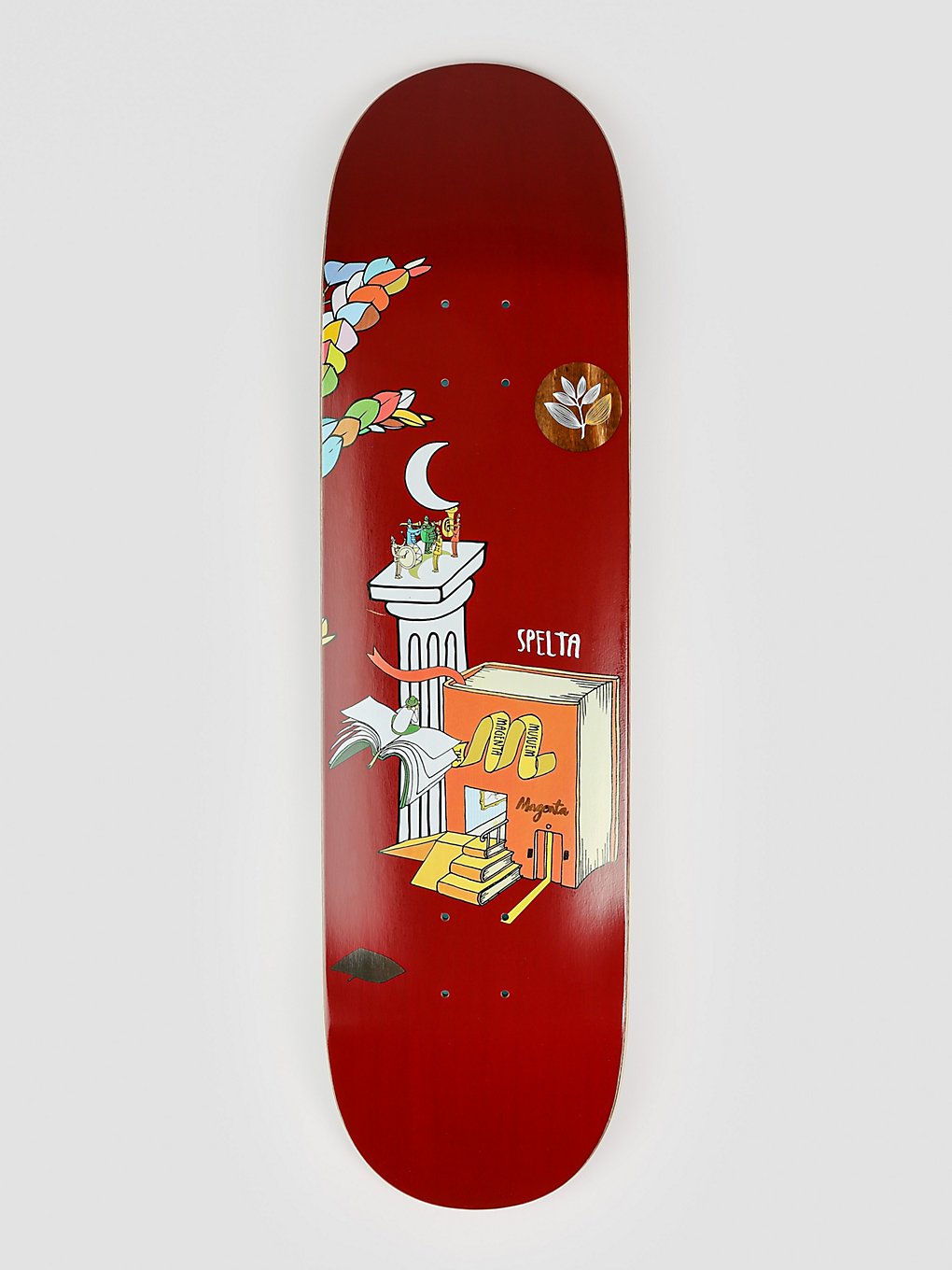 Magenta Ruben Spelta Lucid Dream 8.5" Skateboard deck patroon