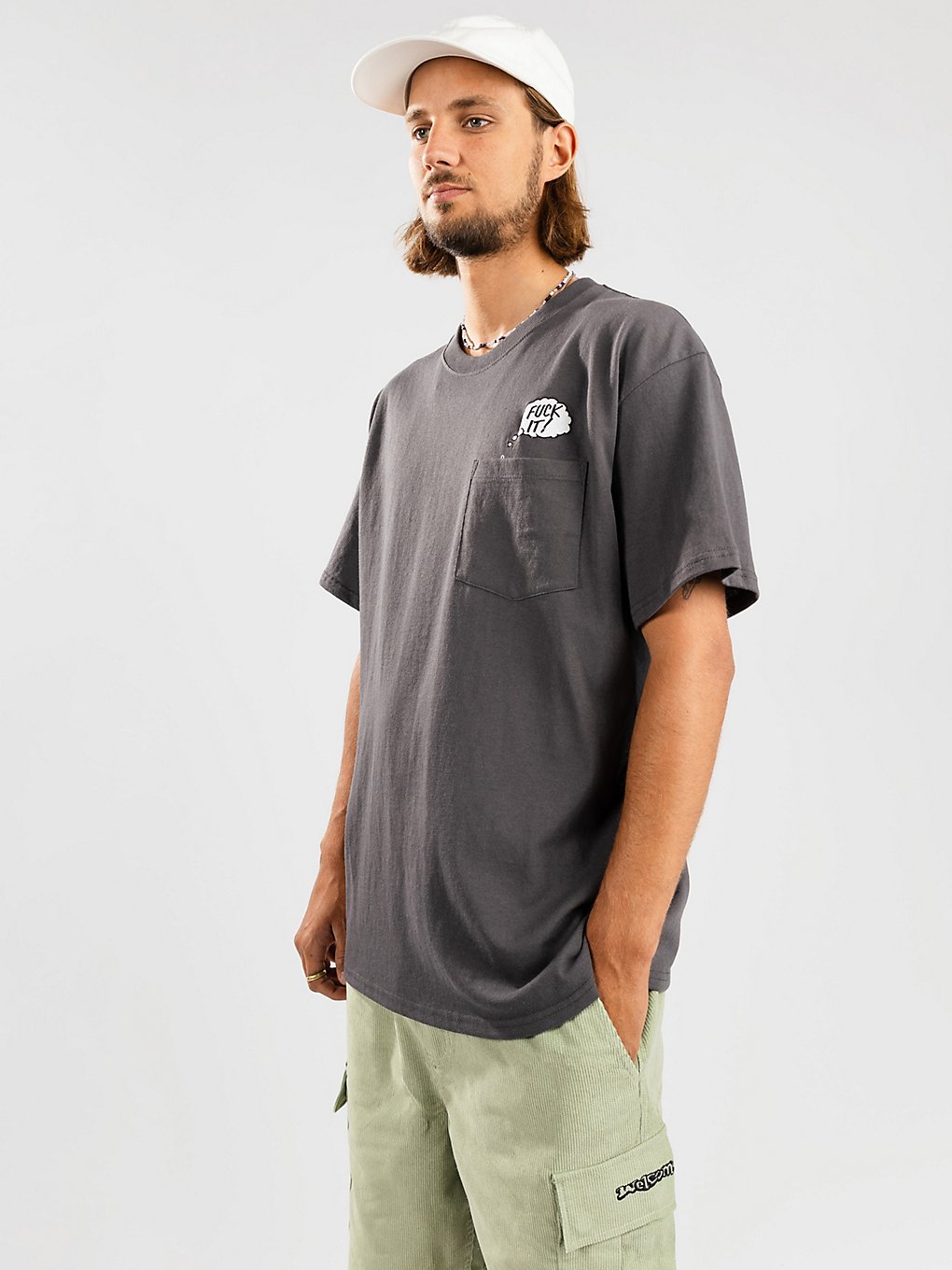 HUF In The Pocket T-Shirt grijs