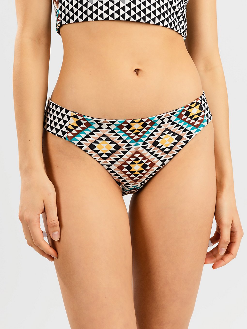 Hurley Max Mosaic Geo Bikini broek patroon