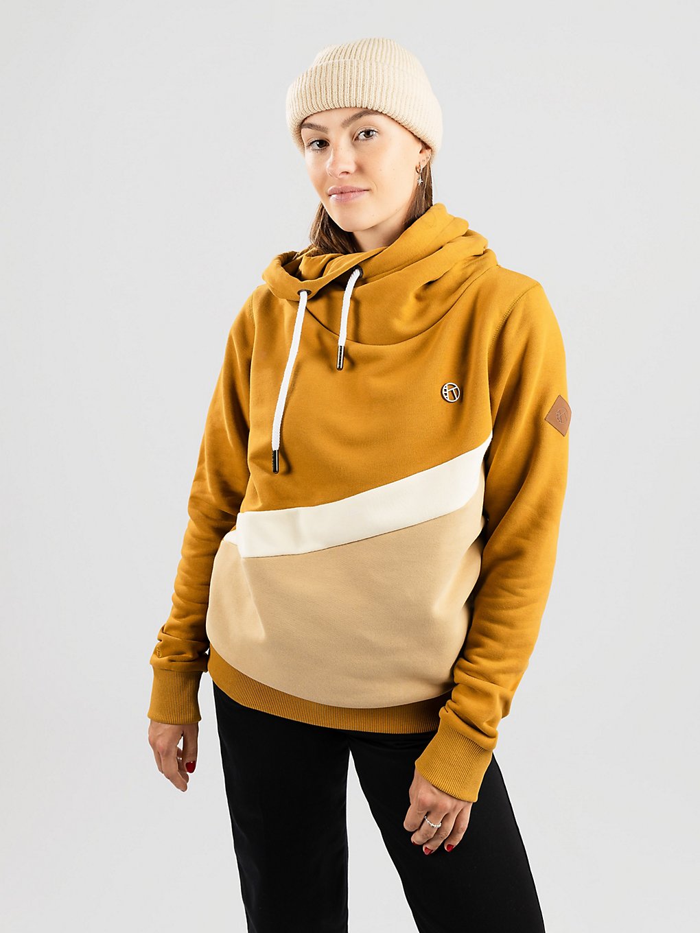 Kazane Baldwin Hoodie bruin