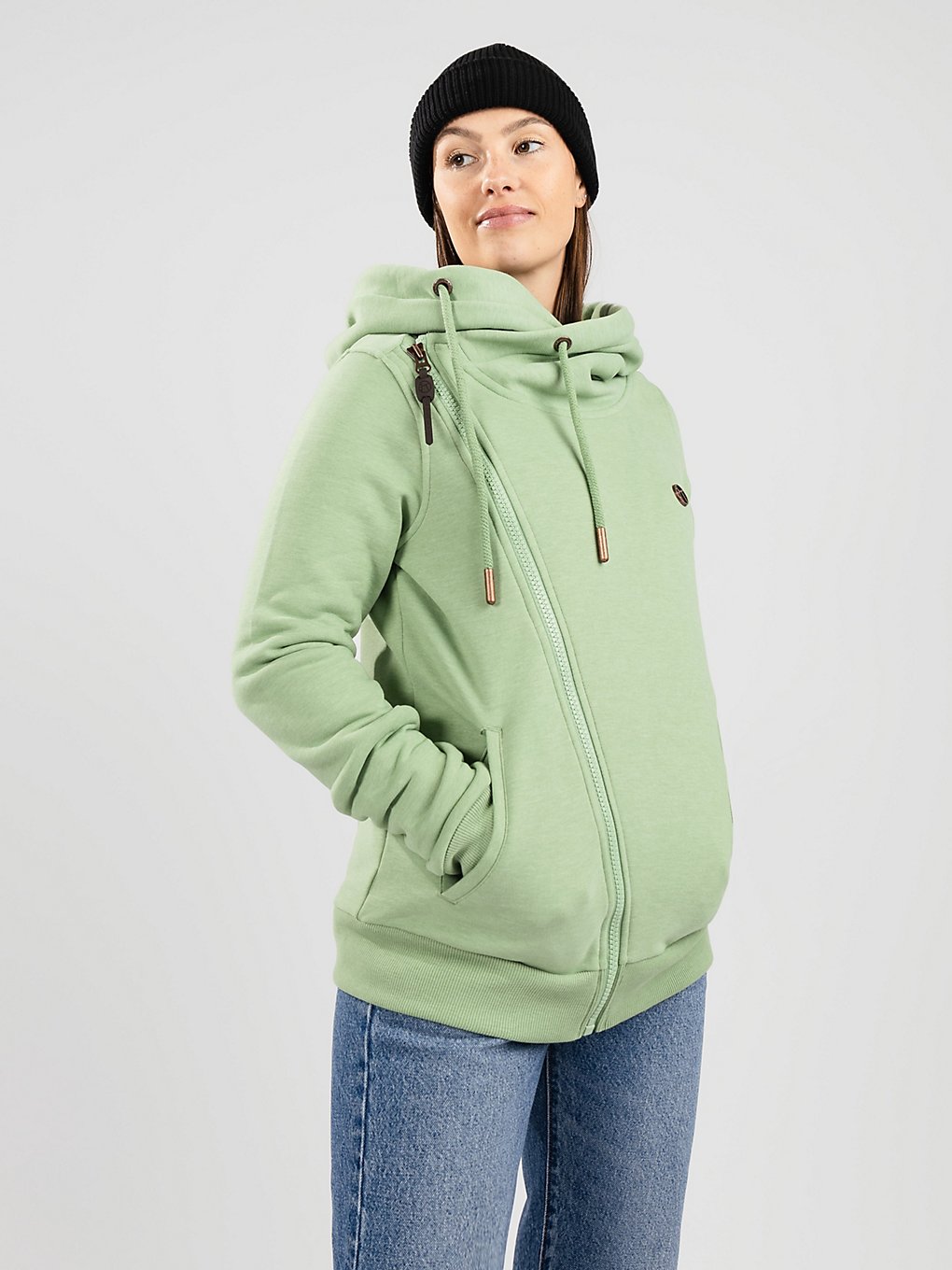 Kazane Marte Zip Hoodie groen