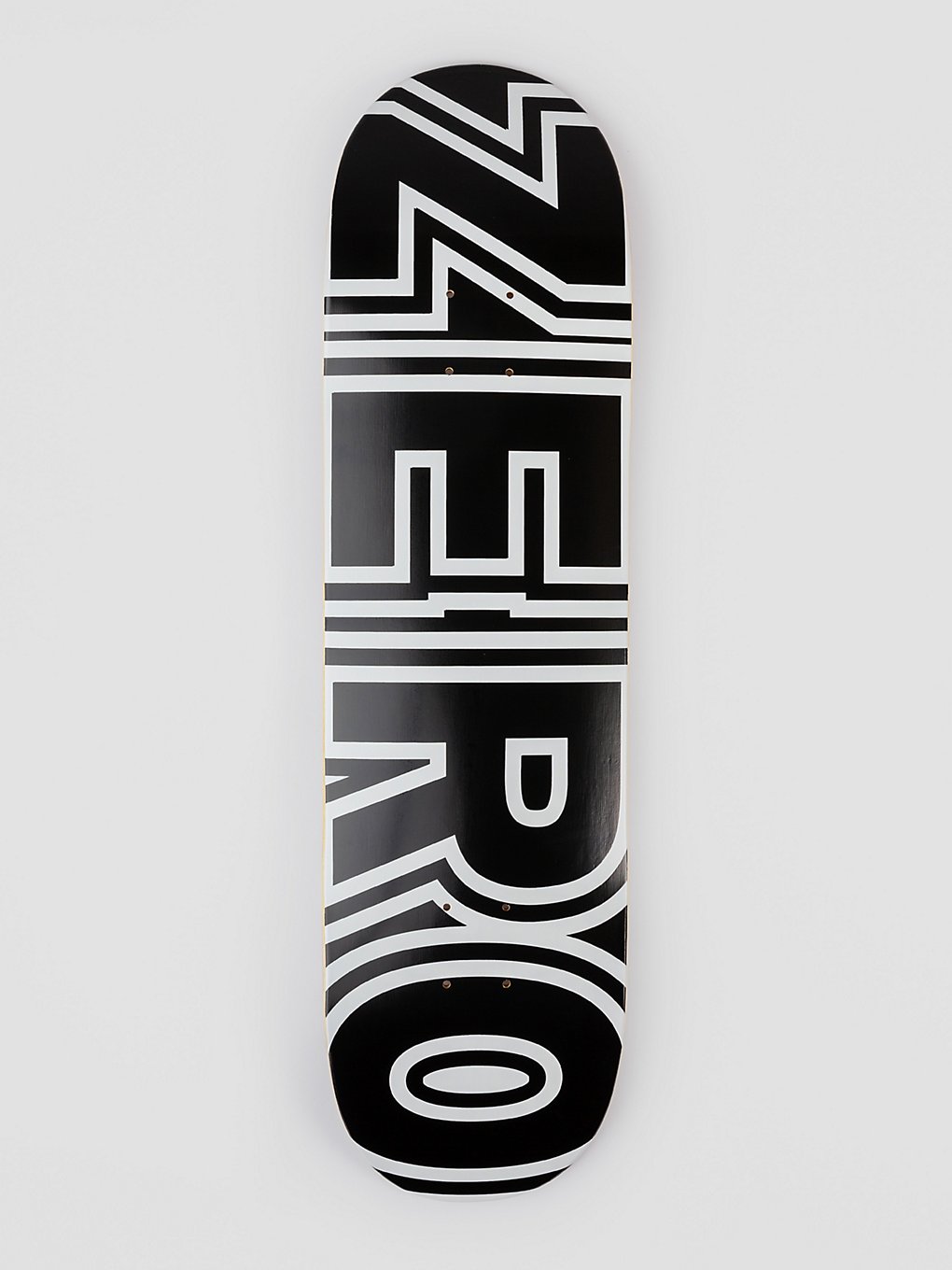 Zero Bold zwart 8.5" Skateboard deck zwart
