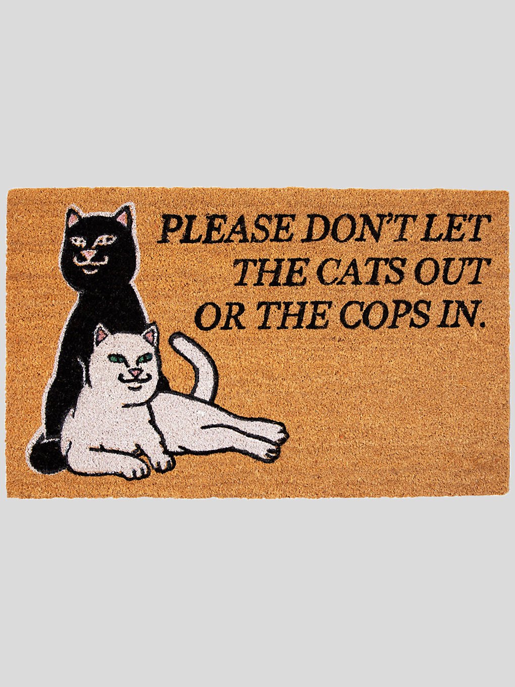 RIPNDIP Don'T Let The Cops In Rug bruin